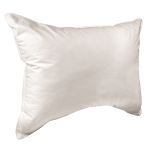 Dream Surrender Firm Pillow, Down Alternative Fill, T233 Cotton Cover, King 20x36, 30 oz, White